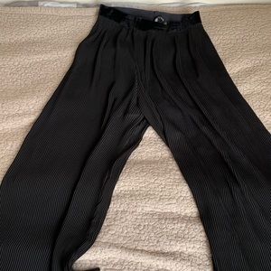 Black culottes